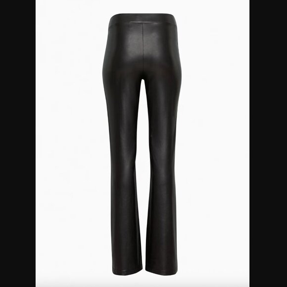 Aritzia Ten by Babaton Upstage Flared Vegan Leather Pant - Size S - Picture 7 of 15